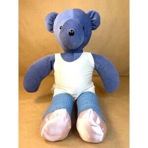 North American Bear Co. Rare Vintage 1979 "Bearyshnikov" Blue Ballet Bear